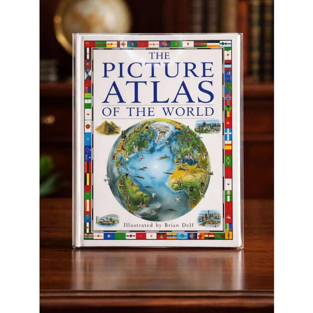 EUC The Picture Atlas Of The World - Rand McNally